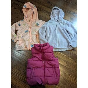 Girl's Size 5 Jackets Vest Gap North Face Old Navy